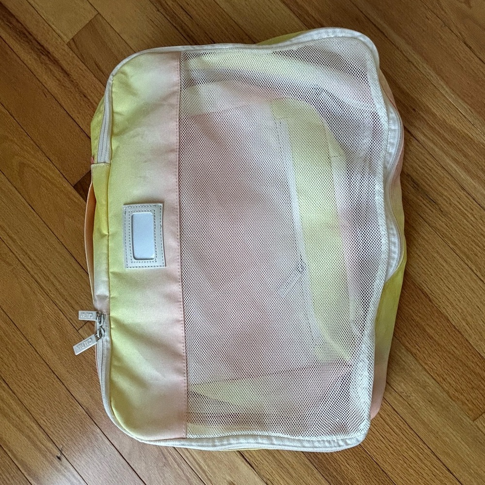 Never Used Calpak Yellow and Pink Travel Organizer Bag